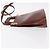 Borsa a Spalla Gancini in Pelle Marrone Oro Auth 159579 di Salvatore Ferragamo - vista 4