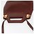 Borsa a Spalla Gancini in Pelle Marrone Oro Auth 159579 di Salvatore Ferragamo - vista 6