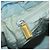 PRADA Backpack Nylon Light Blue Silver Auth 160827 Silvery - view 32