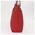 Borsa a mano Gancini in nylon rosso e oro Auth 161041 di Salvatore Ferragamo D'oro - vista 4