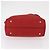 Borsa a mano Gancini in nylon rosso e oro Auth 161041 di Salvatore Ferragamo D'oro - vista 5