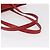 Borsa a mano Gancini in nylon rosso e oro Auth 161041 di Salvatore Ferragamo D'oro - vista 7
