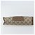 GUCCI GG Supreme Web Sherry Line Clutch Bag PVC Beige Oro 89 01 032 Auth 160944 D'oro - vista 6
