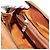 Borsa MCM Vicetos Logogram in pelle PVC 2 in 1 marrone oro Auth gh1459 D'oro - vista 21