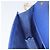 Borsa a Spalla Vala Chain in Pelle Blu Oro Auth 161081 di Salvatore Ferragamo D'oro - vista 19