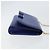 Borsa a Spalla Vala Chain in Pelle Blu Oro Auth 161081 di Salvatore Ferragamo D'oro - vista 3
