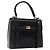 BALLY Borsa a mano in pelle 2 vie Nero Oro Auth 159425 D'oro