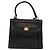 BALLY Borsa a mano in pelle 2 vie Nero Oro Auth 159425 D'oro - vista 13