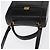 BALLY Borsa a mano in pelle 2 vie Nero Oro Auth 159425 D'oro - vista 6
