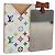 LOUIS VUITTON Monogramm Multicolor Spiegel Etui Weiß M92651 LV Auth 162263V