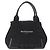 BALENCIAGA Navy Cabas S Hand Bag Canvas Black 339933 Auth hk3318 - view 2