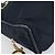 Céline Borsa a mano Celine Circle in nylon blu navy e oro Auth 161415 D'oro - vista 14