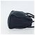 Céline Borsa a mano Celine Circle in nylon blu navy e oro Auth 161415 D'oro - vista 3