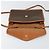 Céline Borsa a spalla circolare in tela Macadam CELINE in pelle PVC marrone oro Auth 161048 D'oro - vista 18
