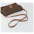 Céline Borsa a spalla circolare in tela Macadam CELINE in pelle PVC marrone oro Auth 161048 D'oro - vista 7
