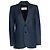 Einreiher Denim-Blazer von Saint Laurent Blau
