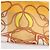 Foulard in seta Hermès Twilly Coup de Fouet au Bloc Giallo - vista 7