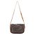 Borsa Louis Vuitton Menilmontant in tela Monogram MM Marrone - vista 2