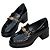 Mocassini con Zeppa Chanel Nero