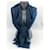 Burberry Schal – Blauer Python-Druck Mehrfarben  - Ansicht 6