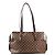 Borsa a Spalla Louis Vuitton Chelsea Damier Ebene in Marrone N51119 Rosso