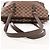Borsa a Spalla Louis Vuitton Chelsea Damier Ebene in Marrone N51119 Rosso - vista 5