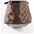 Borsa a Spalla Louis Vuitton Chelsea Damier Ebene in Marrone N51119 Rosso - vista 9