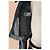 Schwarze Leder-Mesh-Jacke Gianni Versace - Ansicht 5