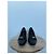 Décolleté Prada in pelle nera con tacco kitten Nero - vista 3