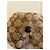 Cappellino Gucci GG Supreme Marrone in Tela e Pelle Beige - vista 6