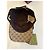 Cappellino Gucci GG Supreme Marrone in Tela e Pelle Beige - vista 9