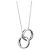 Autre Marque Collana Tiffany & Co. Argento 925 con doppio cerchio