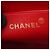 Borsa a spalla in pelle di vitello grana rossa Chanel Rosso - vista 4