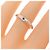 Tiffany & Co Tiffany Silber 925 Bandring mit Saphir - Ansicht 5