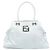 Fendi Weißes Leder FF Tote