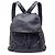 Mochila clássica Motocross em couro de cordeiro azul Balenciaga Azul marinho
