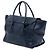 Sac à main Prada en veau glacé bleu Sound Lock - vue 2