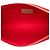 Rote Zucca bestickte Canvas-Zip-Tasche von Fendi - Ansicht 4