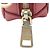 Prada Vitello Phoenix Leder Schultertasche Rot - Ansicht 11