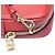 Prada Vitello Phoenix Leder Schultertasche Rot - Ansicht 12