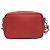 Prada Vitello Phoenix Leder Schultertasche Rot - Ansicht 2