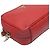 Prada Vitello Phoenix Leder Schultertasche Rot - Ansicht 6
