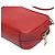 Prada Vitello Phoenix Leder Schultertasche Rot - Ansicht 9