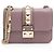 Valentino Garavani Mini borsa a spalla Glam Lock in pelle Valentino Porpora