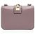 Valentino Garavani Mini borsa a spalla Glam Lock in pelle Valentino Porpora - vista 3