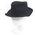 Cappello in feltro Lapin della serie Button di Hermès Nero
