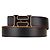 Cintura Hermès Constance H in vitello box Togo Marrone Nero