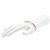 Timeless Bracciale Sportivo con Logo Chanel Rosa - vista 6