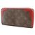 Louis Vuitton Zippy Wallet Retiro Long Braun Rot Fuschia - Ansicht 2