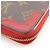 Louis Vuitton Zippy Wallet Retiro Long Braun Rot Fuschia - Ansicht 7